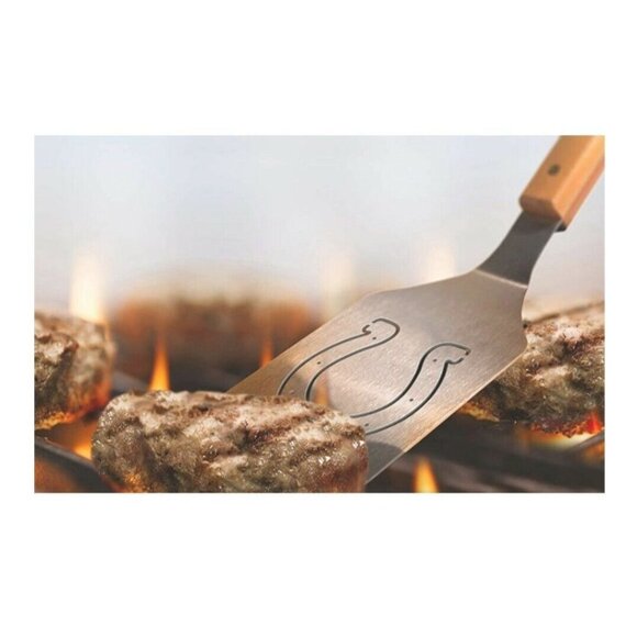 NFL Indianapolis Colts The Sportula Grilling Bottle Opener Bristle Brush Spatula - Picture 3 of 7